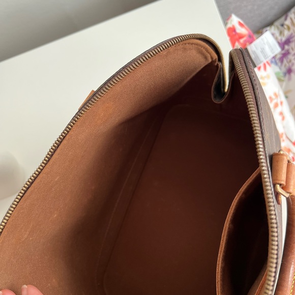 Louis Vuitton LV Hand Bag  Alma Brown Monogram - Picture 17 of 17